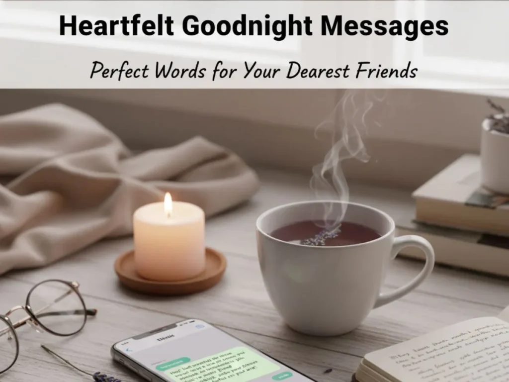 Heartwarming Good Night Messages for a Female Friend 