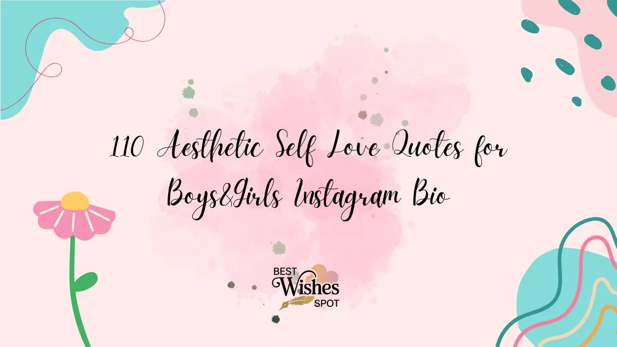 Aesthetic Self Love Quotes