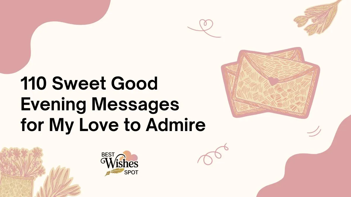 Good Evening Messages for My Love