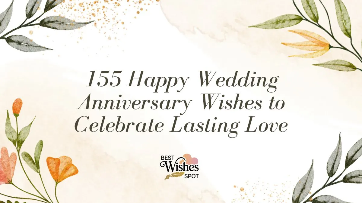 Happy Wedding Anniversary Wishes