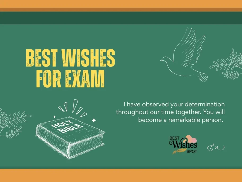 Best Wishes for Exam