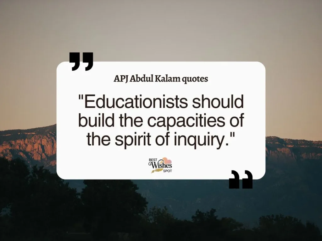 APJ Abdul Kalam Quotes