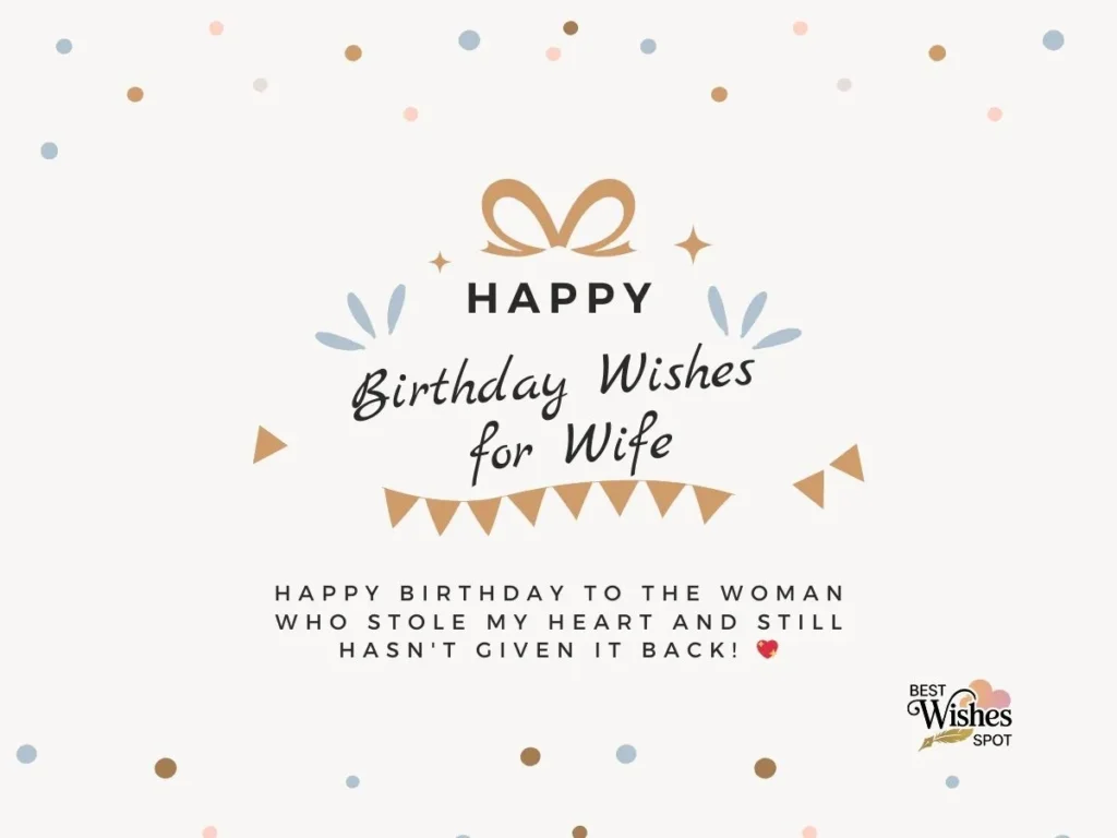 Birthday Wishes for Wife