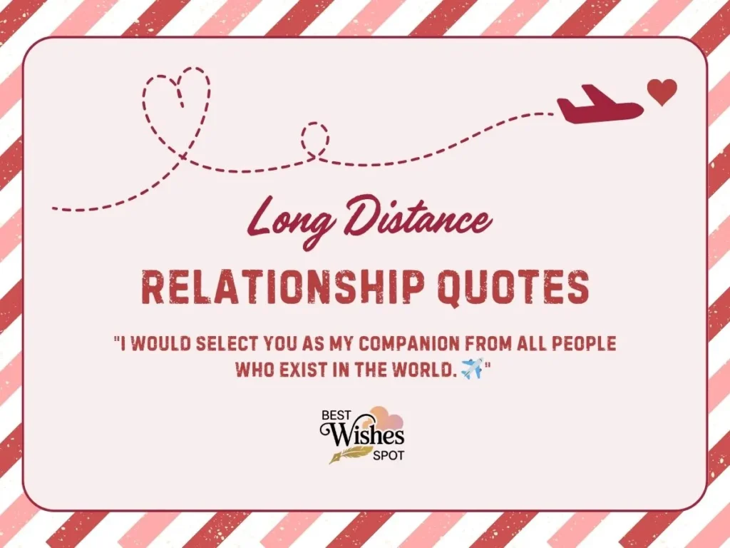 Long Distance Relationship Quotes 