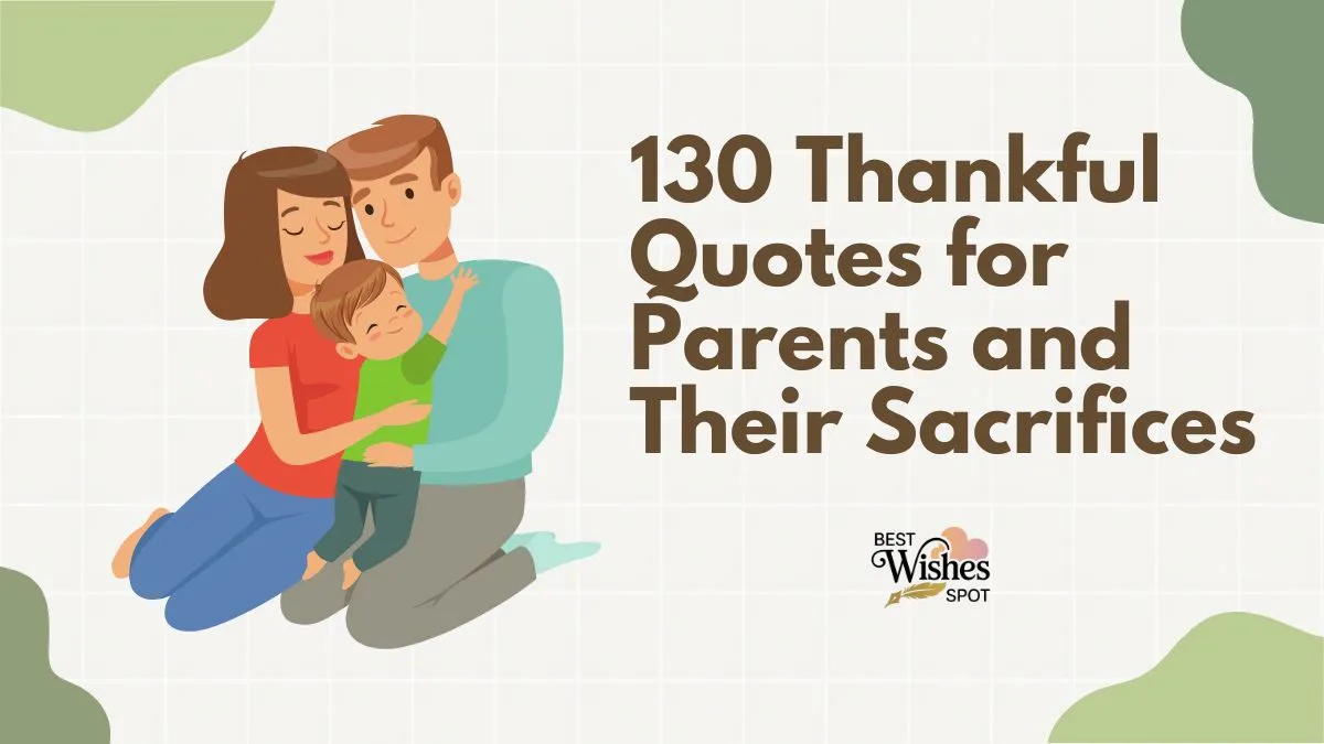 Thankful Quotes for Parents
