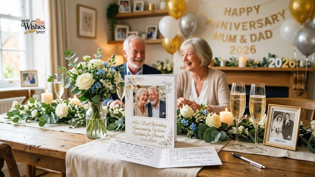 Wedding Anniversary Wishes for Parents