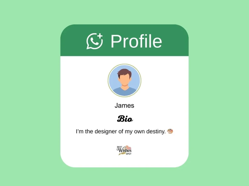 Attitude Bio for WhatsApp 