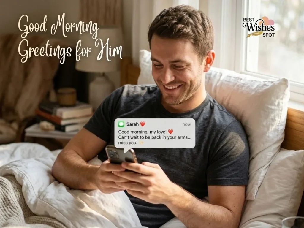 Good Morning Greetings for Him