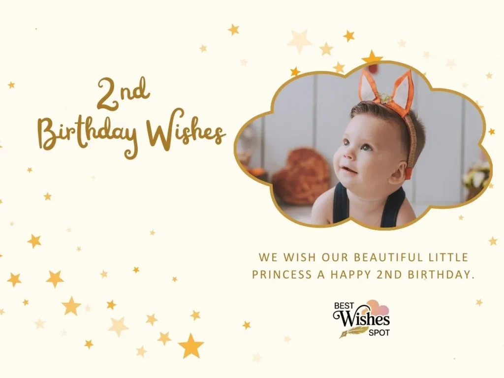 2nd Birthday Wishes